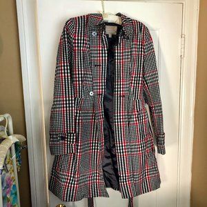 Banana Republic Plaid Raincoat